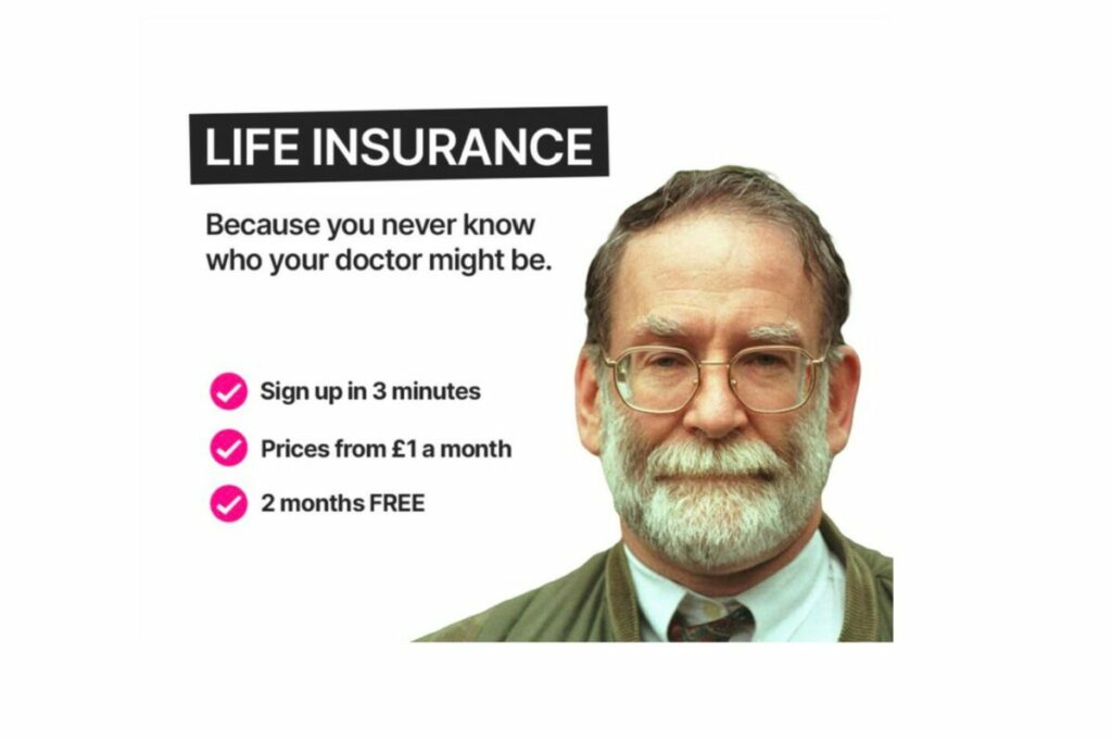 The FCA has imposed restrictions on an advert produced by life insurance firm Dead Happy that featured an image of Harold Shipman.