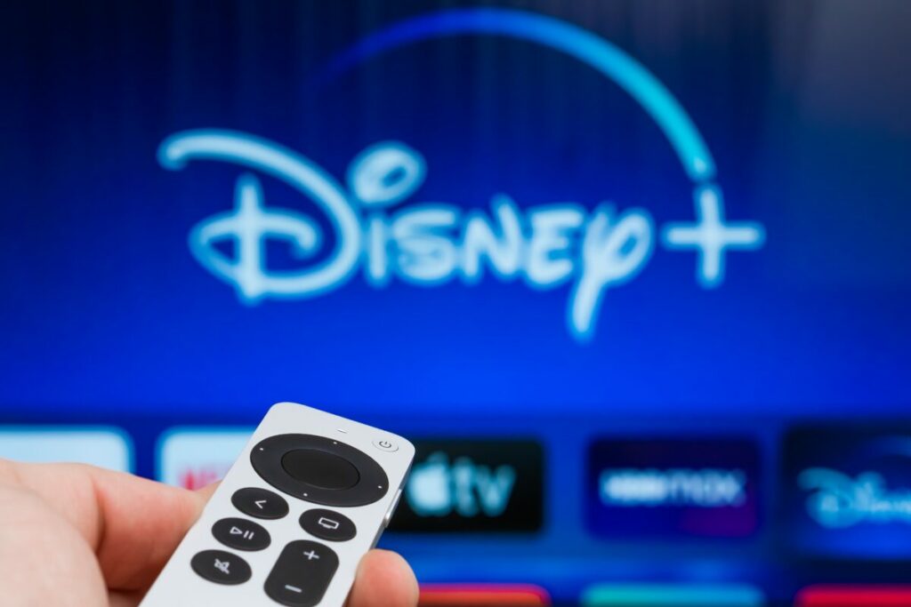 Disney Plus has followed in the footsteps of Netflix with the introduction of an ad-supported tier, significantly cheaper than its current options, depicting the logo here